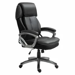 Deals โ Vinsetto High Back Ergonomic Home Office Chair Computer Chair PU Leather Swivel Chair with Padded Armrests Adjustable Height Black ๐ 8 Deals โ Vinsetto High Back Ergonomic Home Office Chair Computer Chair PU Leather Swivel Chair with Padded Armrests Adjustable Height Black ๐ -BTSE Shop vinsetto high back ergonomic home office chair computer chair pu leather swivel chair with padded armrests adjustable height black14225342 a02NOWA