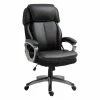 Deals ⌛ Vinsetto High Back Ergonomic Home Office Chair Computer Chair PU Leather Swivel Chair with Padded Armrests Adjustable Height Black 😍 -BTSE Shop vinsetto high back ergonomic home office chair computer chair pu leather swivel chair with padded armrests adjustable height black14225342NOWA