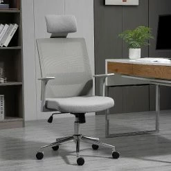 New ๐ Vinsetto High Back Office Chair Swivel Task Chair with Lumbar Back Support Breathable Mesh and Adjustable Height Headrest Grey ๐คฉ 8 New ๐ Vinsetto High Back Office Chair Swivel Task Chair with Lumbar Back Support Breathable Mesh and Adjustable Height Headrest Grey ๐คฉ -BTSE Shop vinsetto high back office chair swivel task chair with lumbar back support breathable mesh and adjustable height headrest grey14225237 a02NOWA
