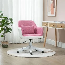Discount 😍 Vinsetto Mid Back Ergonomic Massage Office Chair Swivel Task Chair with 2 Point Lumbar Massage USB Power and Adjustable Height Pink 👍 8 Discount 😍 Vinsetto Mid Back Ergonomic Massage Office Chair Swivel Task Chair with 2 Point Lumbar Massage USB Power and Adjustable Height Pink 👍 -BTSE Shop vinsetto mid back ergonomic massage office chair swivel task chair with 2 point lumbar massage usb power and adjustable height pink14225297 a02NOWA