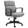 Coupon 🎁 Vinsetto Mid Back Home Office Chai Height Adjustable Linen Fabric Desk Task Chair with Ergonomic Line Wide Seat Thick Padding and 360 degree Swivel Wheels 💯 -BTSE Shop vinsetto mid back home office chai height adjustable linen fabric desk task chair with ergonomic line wide seat thick padding and 360 degree swivel wheels14225490NOWA