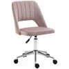 Buy ๐งจ Vinsetto Modern Mid Back Office Chair with Velvet Fabric Swivel Computer Armless Desk Chair with Hollow Back Design for Home Office Pink ๐ 1 Buy ๐งจ Vinsetto Modern Mid Back Office Chair with Velvet Fabric Swivel Computer Armless Desk Chair with Hollow Back Design for Home Office Pink ๐ -BTSE Shop vinsetto modern mid back office chair with velvet fabric swivel computer armless desk chair with hollow back design for home office pink14225460NOWA