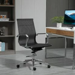 Brand new ๐งจ Vinsetto Swivel Office Desk Chair Mesh PC Computer Chair with Adjustable Height and Armrests Black โจ 9 Brand new ๐งจ Vinsetto Swivel Office Desk Chair Mesh PC Computer Chair with Adjustable Height and Armrests Black โจ -BTSE Shop vinsetto swivel office desk chair mesh pc computer chair with adjustable height and armrests black14225285 a03NOWA