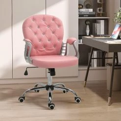 Best reviews of ๐ฅฐ Vinsetto Vanity PU Leather Mid Back Office Chair Swivel Tufted Backrest Task Chair with Padded Armrests Adjustable Height Rolling Wheels Pink โค๏ธ 8 Best reviews of ๐ฅฐ Vinsetto Vanity PU Leather Mid Back Office Chair Swivel Tufted Backrest Task Chair with Padded Armrests Adjustable Height Rolling Wheels Pink โค๏ธ -BTSE Shop vinsetto vanity pu leather mid back office chair swivel tufted backrest task chair with padded armrests adjustable height rolling wheels pink14225483 a02NOWA