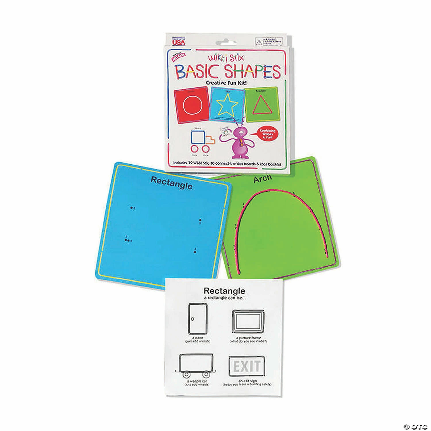 Best deal 🛒 Wikki Stix® Basic Shapes Cards Kit, Pack of 2 Kits 🛒 4 Best deal 🛒 Wikki Stix® Basic Shapes Cards Kit, Pack of 2 Kits 🛒 - Image 2