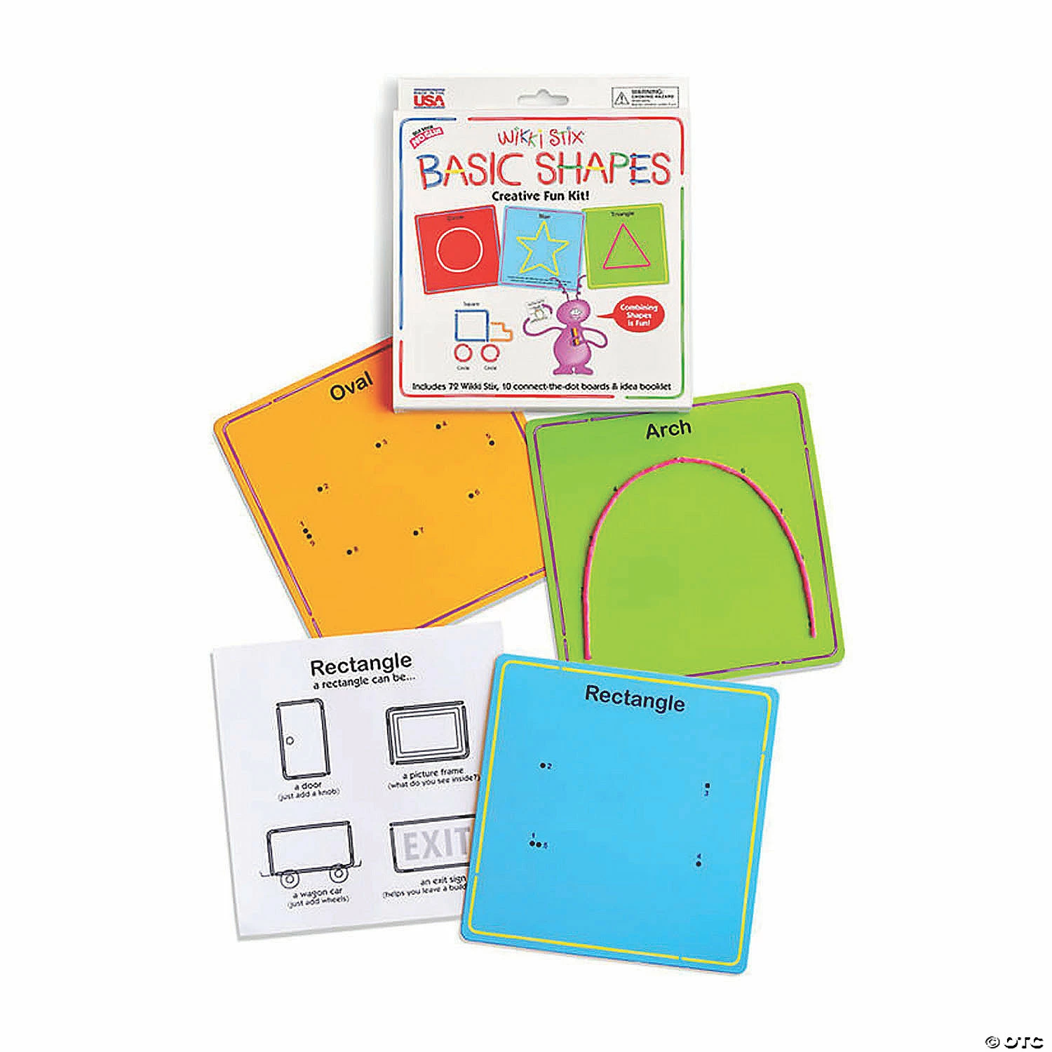 Best deal 🛒 Wikki Stix® Basic Shapes Cards Kit, Pack of 2 Kits 🛒 5 Best deal 🛒 Wikki Stix® Basic Shapes Cards Kit, Pack of 2 Kits 🛒 - Image 3