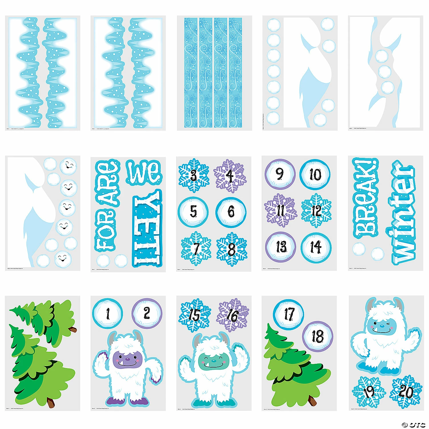 Cheap 🥰 Winter Break Countdown Bulletin Board Set - 72 Pc. 🎁 4 Cheap 🥰 Winter Break Countdown Bulletin Board Set - 72 Pc. 🎁 - Image 2