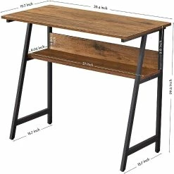 Cheapest ๐ WOHOMO Modern Metal ComputerOffice Desk with Shelf, Rustic Walnut, 40 ๐ 7 Cheapest ๐ WOHOMO Modern Metal ComputerOffice Desk with Shelf, Rustic Walnut, 40 ๐ -BTSE Shop wohomo modern metal computeroffice desk with shelf rustic walnut 4014228664 a01NOWA