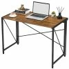 New ๐งจ WOHOMO Modern Small Computer Folding Desk For Home Office, Rustic Brown, 39 ๐ 2 New ๐งจ WOHOMO Modern Small Computer Folding Desk For Home Office, Rustic Brown, 39 ๐ -BTSE Shop wohomo modern small computer folding desk for home office rustic brown 3914228647NOWA