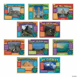 Flash Sale ๐ World Landmark Posters - 10 Pc. ๐