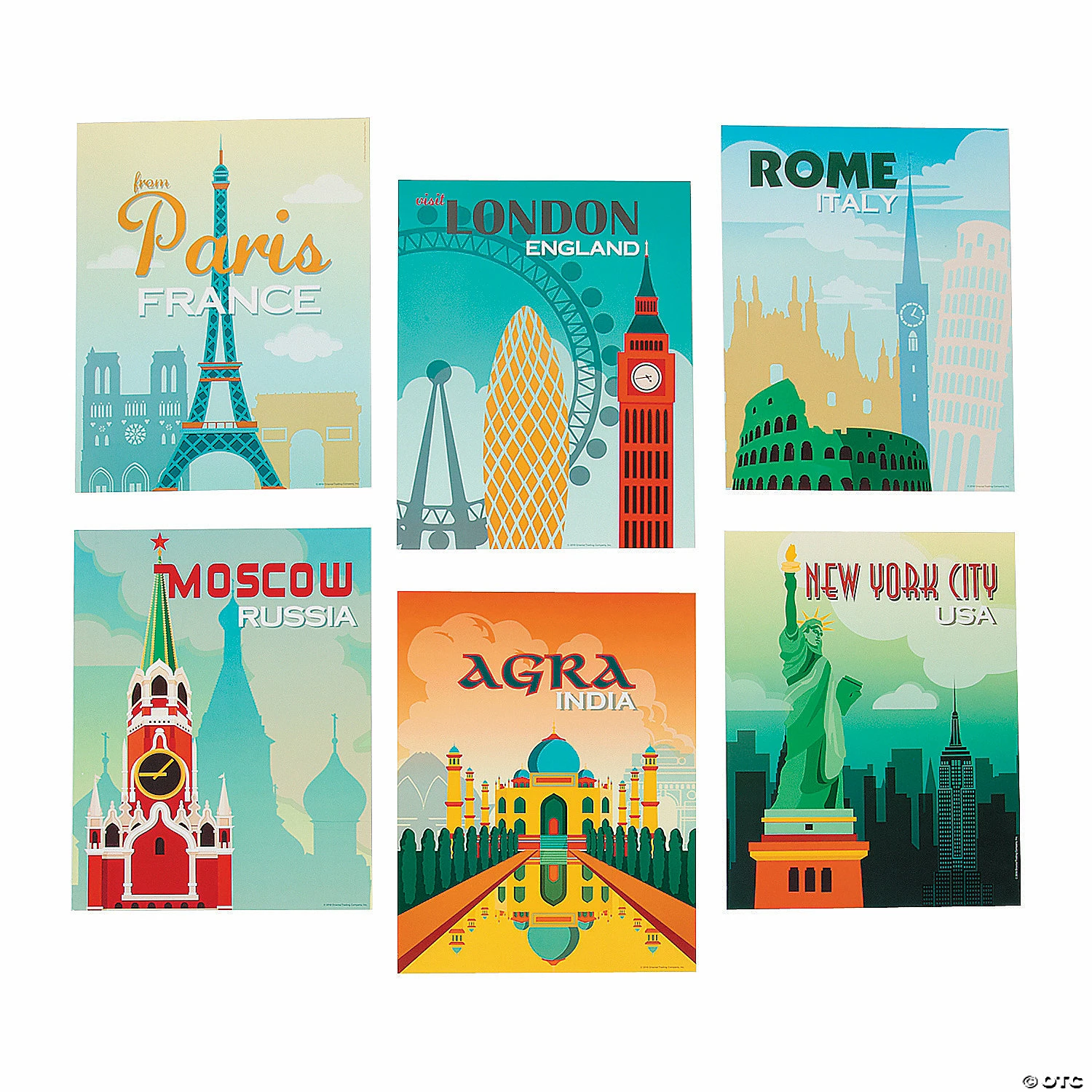 Buy ๐ World Traveler Posters - 6 Pc. โจ 4 Buy ๐ World Traveler Posters - 6 Pc. โจ - Image 2